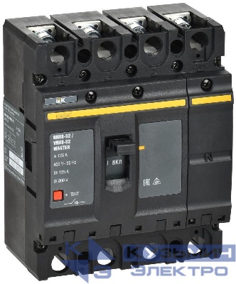 Выключатель-разъединитель 4п 125А ВН88-32 KARAT MASTER IEK KAM-VN10-4-0125