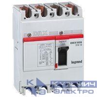 Выключатель автоматический 4п 40А 10кА DRX125 термомагнитн. расцеп. Leg 027014