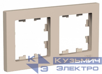Рамка 2-м AtlasDesign универс. песочн. SE ATN001202