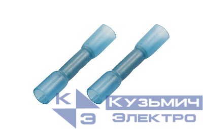 Гильза соединительная изолированная термоус. СГИ-т L-37мм 1.5-2.5кв.мм KY-2 син. (уп.100шт) Rexant 08-0724