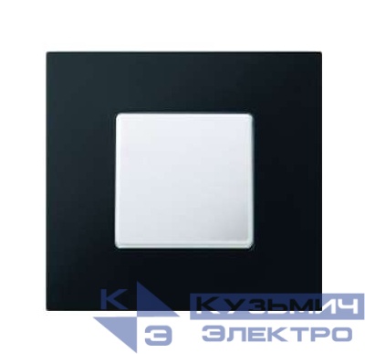 Рамка 1-м Simon27 Play черн. Simon 2700617-071