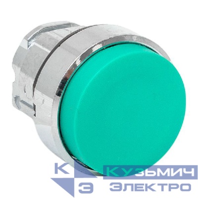Механизм кнопки исполнительный XB4 IP65 выпирающая возвратный без фиксации без подсветки зел. EKF XB4BL-G-65