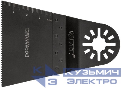 Полотно пильное фрезерованное ступенчатое удлиненное CrV сталь 68х0.6мм FIT 37907