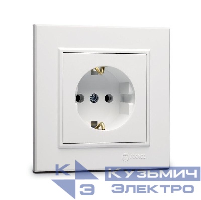 Розетка с/з СП Karea 16А IP20 бел. Makel 56001028