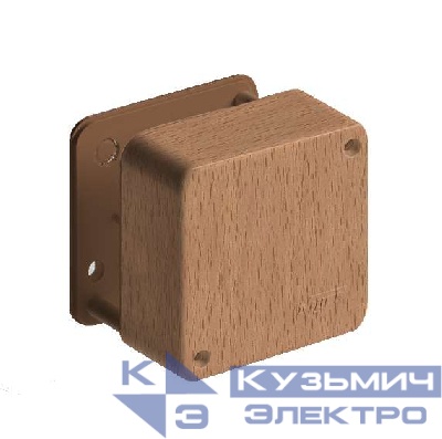 Коробка распределительная ОП 79х79х32мм IP40 бук (светл. основа) Ruvinil 65004-38М