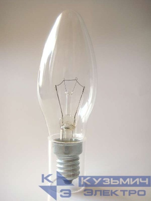 Лампа накаливания ДС 60Вт E14 (верс.) Лисма 327302200