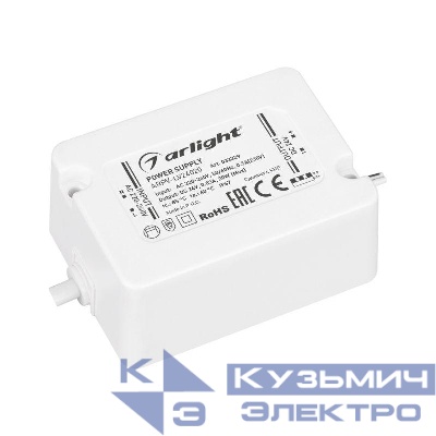 Блок питания ARPV-LV24020 24В 0.83А 20Вт IP67 пластик Arlight 033329