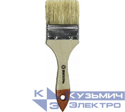 Кисть СТАНДАРТ 75мм 3дюйм. натур. щетина Вихрь 73/3/4/5