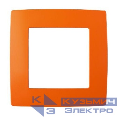 Рамка 1-м 12-5001-22 оранж. ЭРА Б0019387