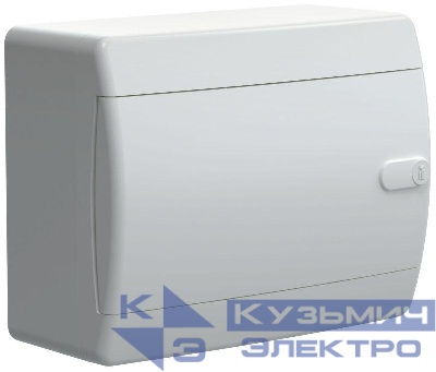 Корпус ЩРН-П-8 UNION Compact IP41 бел. дверь пластик. IEK UIC-KP13-N-08-41-K01