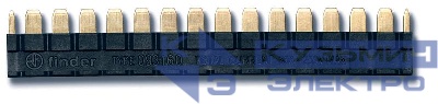 Соединитель шинный 16п черн. FINDER 093160
