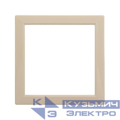 Вставка декоративная 1-м 2мод. Avanti для метал. рамок беж. DKC 4405852D
