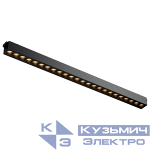 Светильник светодиодный Comfort L445 для магнитной системы Galakti 445х26х24 24Вт 4000К 24град. CRI>90 трековый линейный черн. VARTON V1-R0-90161-91L10-2002440