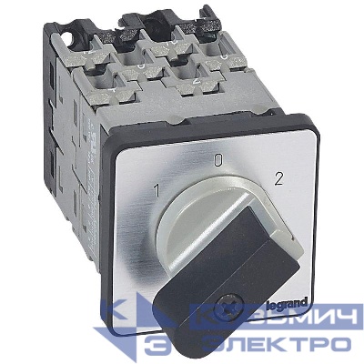 Переключатель кулачковый 4п 16А с полож. "0" PR12 Leg 027433