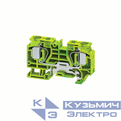 Клемма заземляющая пружинная OptiClip CSCG-16-PE-(1.5-16) КЭАЗ 289763