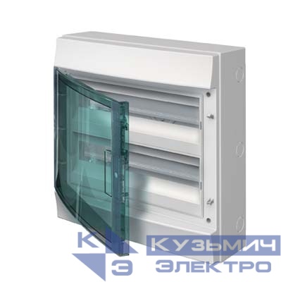 Бокс настенный 36М прозр. дверь (2 ряда) Mistral65 (с клемм) ABB 1SLM006501A1205