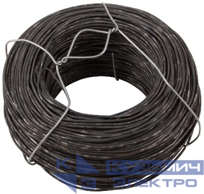Проволока вязальная 1.2ммх100м черн. MOSм68507
