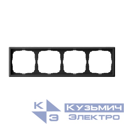 Рамка 4-м ArtGallery универс. карбон SE GAL001004