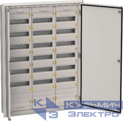 Корпус ЩРв-252 (3х84) TITAN 5 1130х885х130 IP31 сер. метал. IEK TI5-50-V-3X084-31-7035