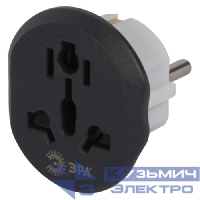 Разветвитель электрический 1-м 16А SP-1e-UVL универс. бел. Эра Б0069087