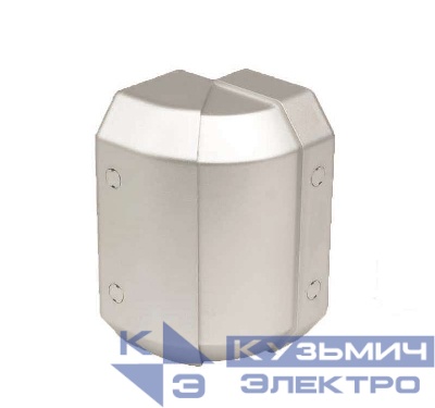 Угол для кабель-канала внешний изменяемый для TK01103-8 алюм. Simon Connect TKA002210-8