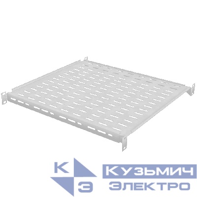 Полка для шкафа глубиной 800 (443х600), с ушками, серая, 60 кг