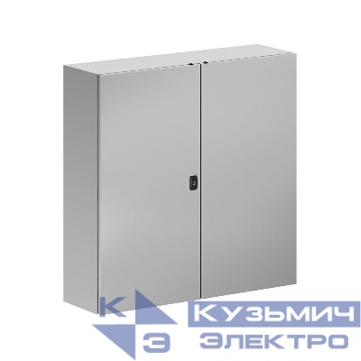 Корпус навесной STH с М/П двухдверный из нержавеющей стали AISI304 1000х1000х300мм без фланца DKC R5STH1013-304