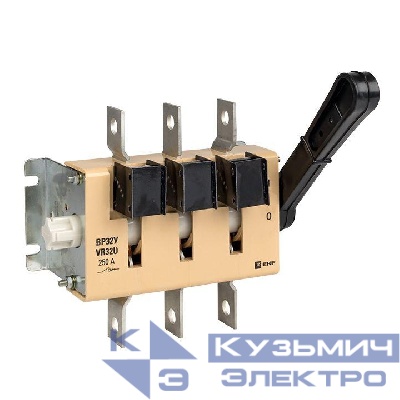 Выключатель-разъединитель ВР32У-35А31220 250А 1 напр. с дугогасит. камерами несъемная лев./прав. рукоятка MAXima EKF uvr32-35a31220