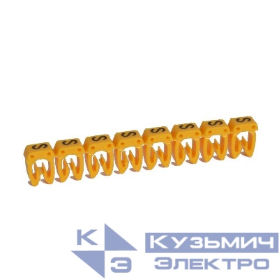 Маркер каб. 0.5-1.5кв.мм CAB3 "S" (уп.300шт) Leg 038318