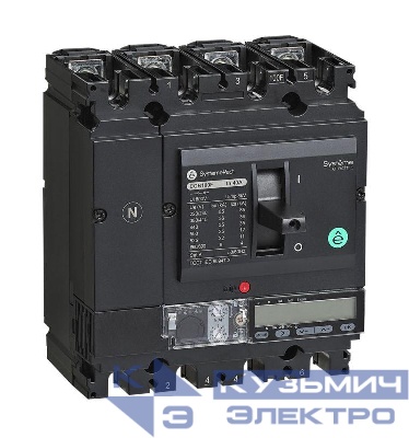 Выключатель автоматический SPC100 36кА S5.2E 4P4D 100А SE SPC100F10052E4DFC