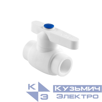 Кран шаровой полн. проход PPR 20 бел. RTP 27603