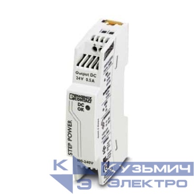 Источник питания STEP-PS/1AC/24DC/0.5 Phoenix Contact 2868596
