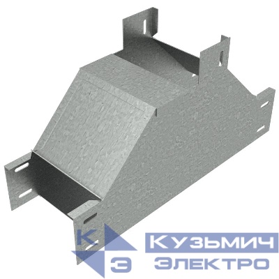 Отвод для лотка Т-образ. вертикал. вверх 200х100 сталь 1мм TDN100-200 КМ LO8189