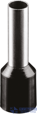 Наконечник-гильза втулочная 71 911 NET-E6012-B10 черн. (уп.10шт) Navigator 71911