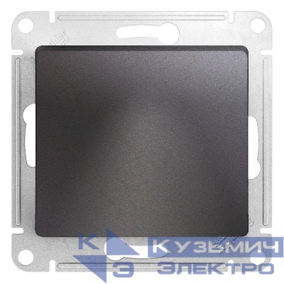 Вывод кабеля Glossa механизм графит SE GSL001399