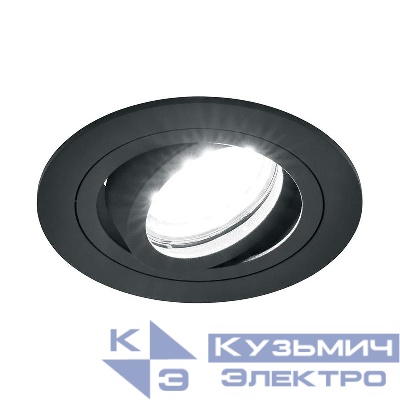 Светильник DL2811 G5.3 MR16 потолочн. встраив. черн. FERON 40528