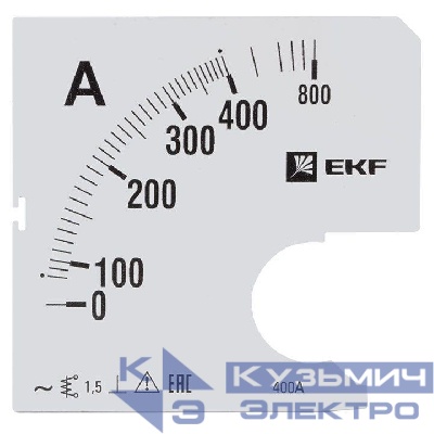 Шкала сменная для A961 400/5А-1.5 PROxima EKF s-a961-400