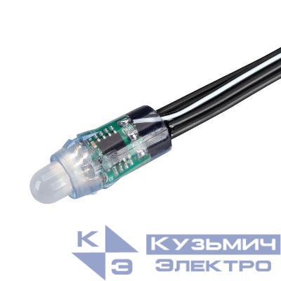 Модуль герметичный ARL-UVR-D12 5В Red (0.3Вт IP67 90 deg) пластик (уп.500шт) Arlight 042979