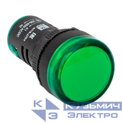 Матрица светодиодная AD16-22HS 220-400 В AC/DC зел. EKF ledm-ad16-g-230acdc