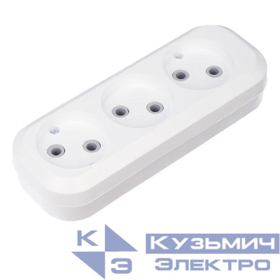 Колодка удлинителя 3-м без заземл. Rexant 11-8703