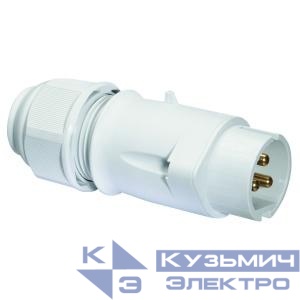 Вилка кабельная 16А 3п 12ч IP44 Bals 447