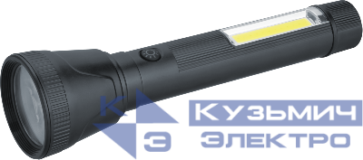 Фонарь светодиодный ручной 95 738 NPT-CP30-ACCU пласт. 1LED 4Вт+1COB 2Вт Li-Ion 3.7В 4реж IPX2 NAVIGATOR 95738