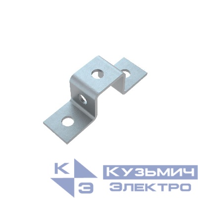 Скоба прямоугольная для Страт-профиля 41х41 сталь 4мм PS41-41 КМ LO10394