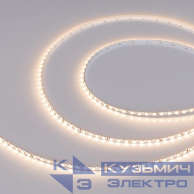 Лента светодиодная UL-A140-3.5mm 24V Warm 3000К 6Вт/м IP20 2835 узкая (уп.5м) Arlight 045971