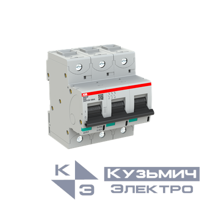 S803P-D80 Автоматический выключатель 3-полюсный ABB 2CCG001244R0001
