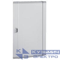 Дверь для шкафов LX3 160/400 метал. выгнутая H=600мм Leg 020253