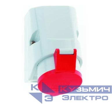 Розетка настенная 32А 5п(3P+N+PE) 6ч 400В IP44 Quick-Connect Bals 11962