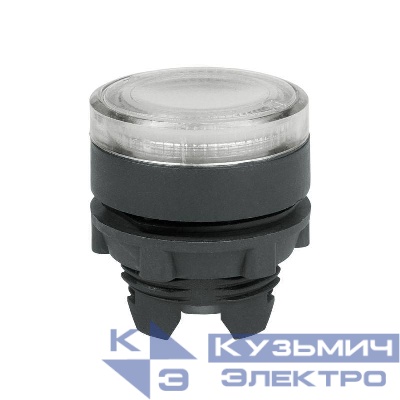 Головка кнопки OptiSignal D22 A5-PL-1 с подсветкой бел. пластик ZB5AW313 КЭАЗ 332305