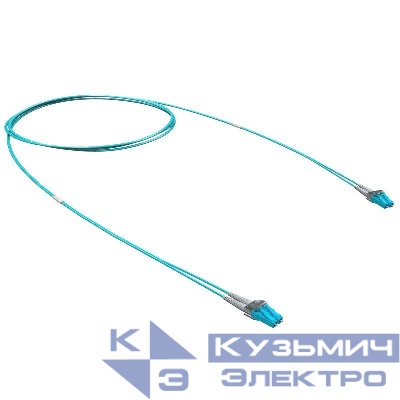 Шнур оптический коммутационный Duplex LC/UPC-LC/UPC 50/125 (OM3) 3м DKC RNPC53DLL3