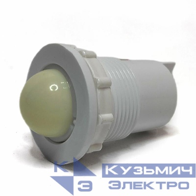 Лампа светодиодная СКЛ-11А-ЛМ-1-220 220В пост. диаметр посадочного отверстия 27мм УХЛ2.1 зел. матов. Реле и Автоматика A8021-80070431